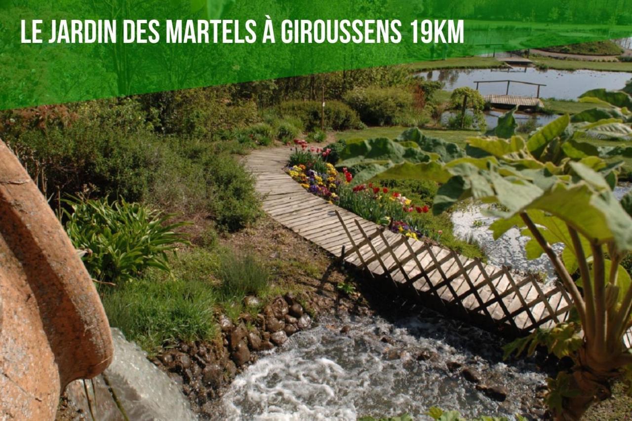 Le Gite Nature Bien-Etre Piscine Chauffee Privee Du Tarn Entre Toulouse Et Albi & Les Cottages Du Tarn Peyrole Luaran gambar